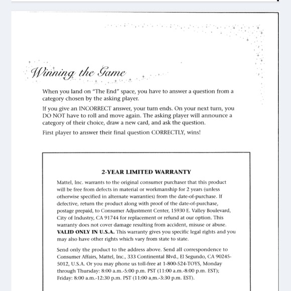 🎥  Mickey Mouse Disney GOLDEN TIN Trivia COLLECTIBLE Board GAME  🎥 - Picture 6 of 15